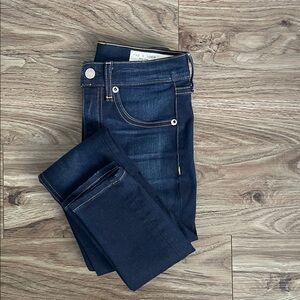 rag & bone Dark Indigo Women's Ultra Skinny Jeans, Size 24 NWOT